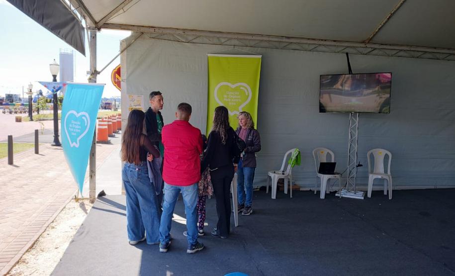 Setembro Verde levou conscientização sobre doação de órgãos no Paraná