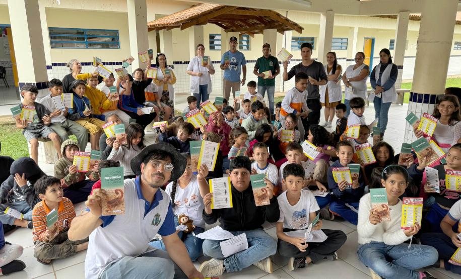 Força-tarefa contra escorpiões mantém mobilização e leva orientação às escolas