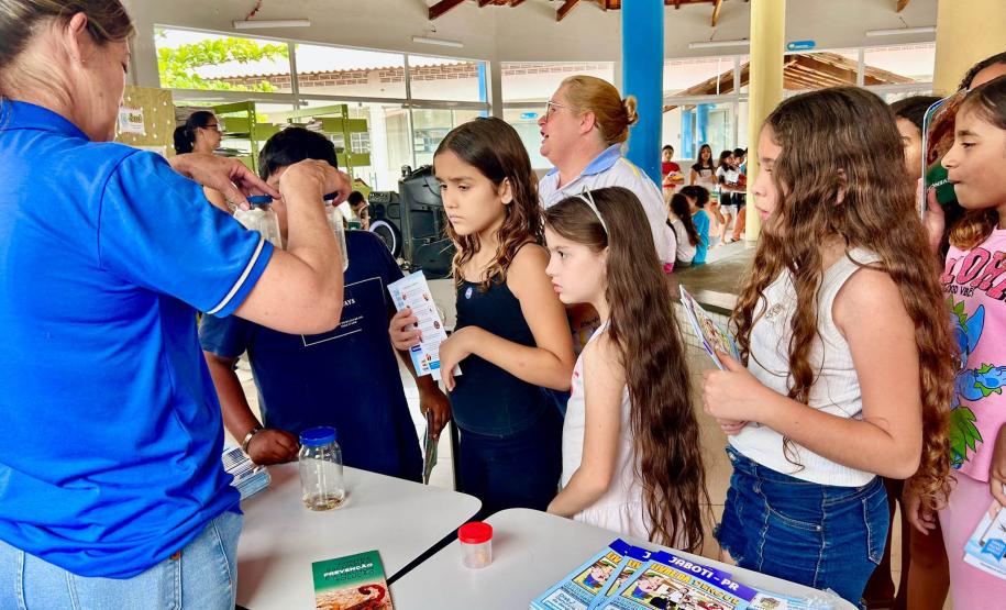 Força-tarefa contra escorpiões mantém mobilização e leva orientação às escolas