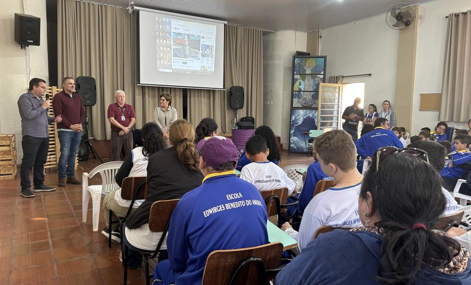Estudantes recebem orientações para prevenir acidentes com escorpiões na região Norte