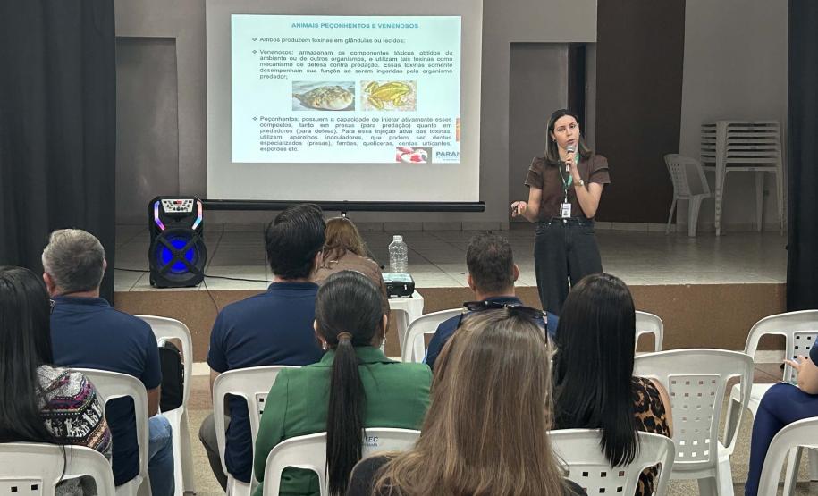 Prevenção de acidentes com escorpião mobiliza sociedade e gestores no Norte Pioneiro