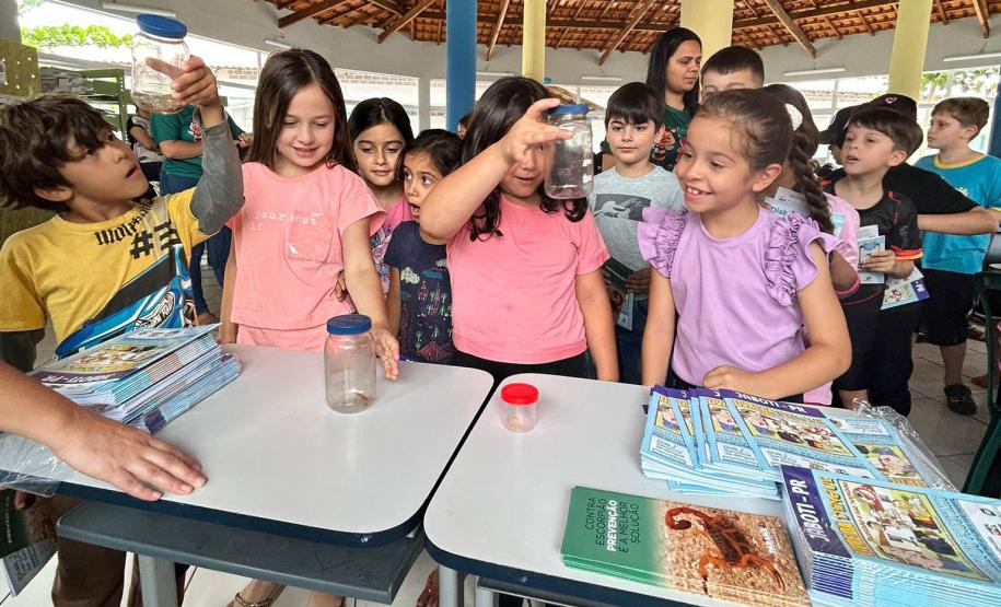 Força-tarefa contra escorpiões mantém mobilização e leva orientação às escolas