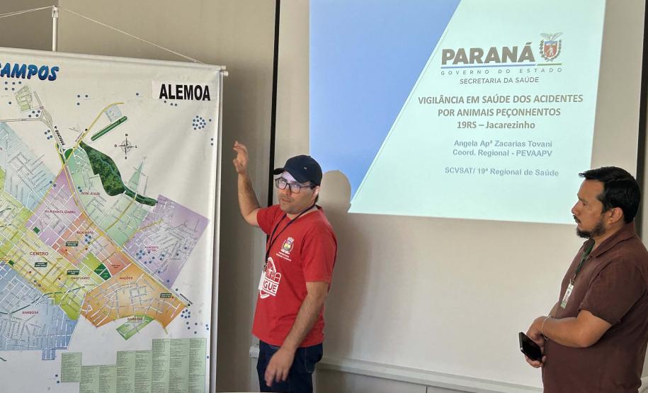 Prevenção de acidentes com escorpião mobiliza sociedade e gestores no Norte Pioneiro