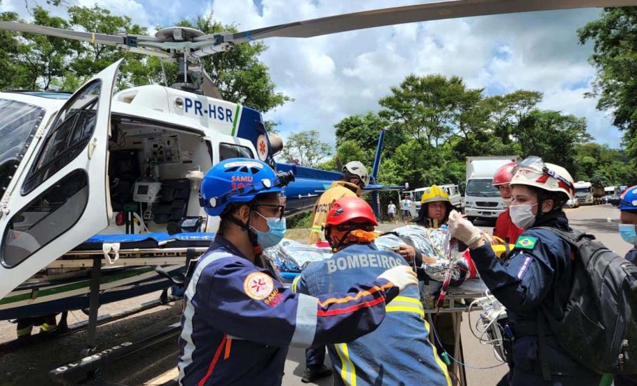 Referência nacional, serviço aeromédico do Paraná garante assistência em todas as regiões