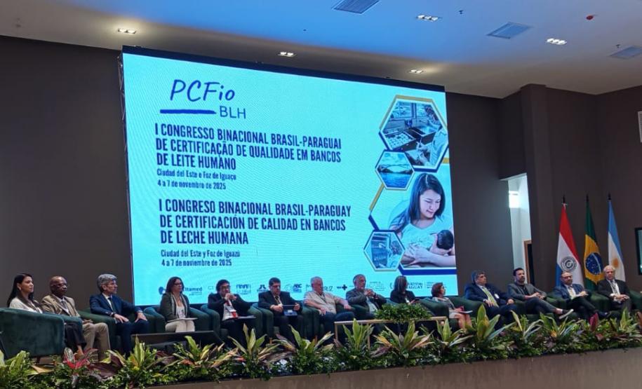 Paraná integra ação Brasil-Paraguai para certificação de bancos de leite humano