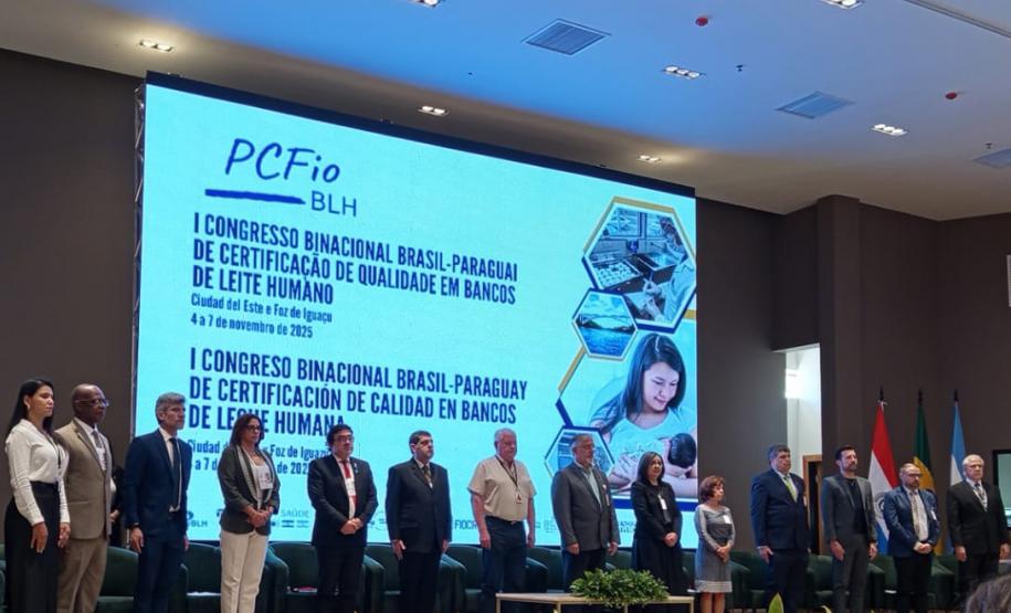 Paraná integra ação Brasil-Paraguai para certificação de bancos de leite humano