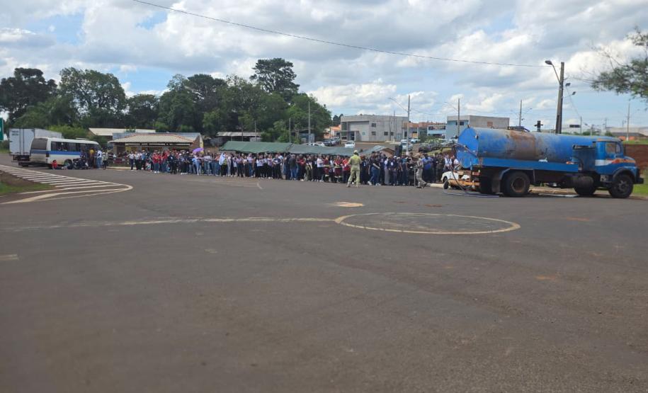 Mais de 500 participantes: Mauá da Serra é palco de treinamento para grandes emergências
