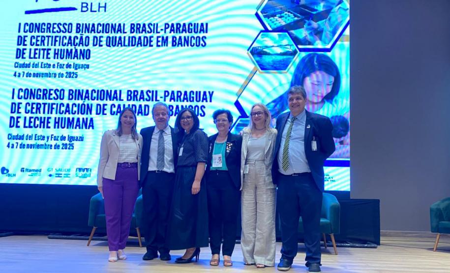 Paraná integra ação Brasil-Paraguai para certificação de bancos de leite humano
