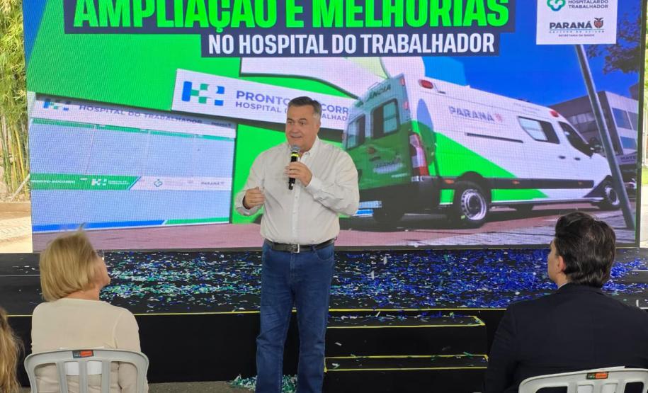 Ampliação do Pronto-Socorro do Hospital do Trabalhador reforça atendimentos em Curitiba