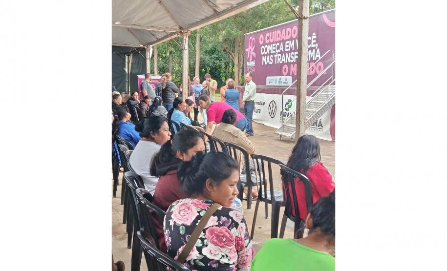 Nova Laranjeiras: Carreta Saúde da Mulher leva atendimento à maior terra indígena do Paraná