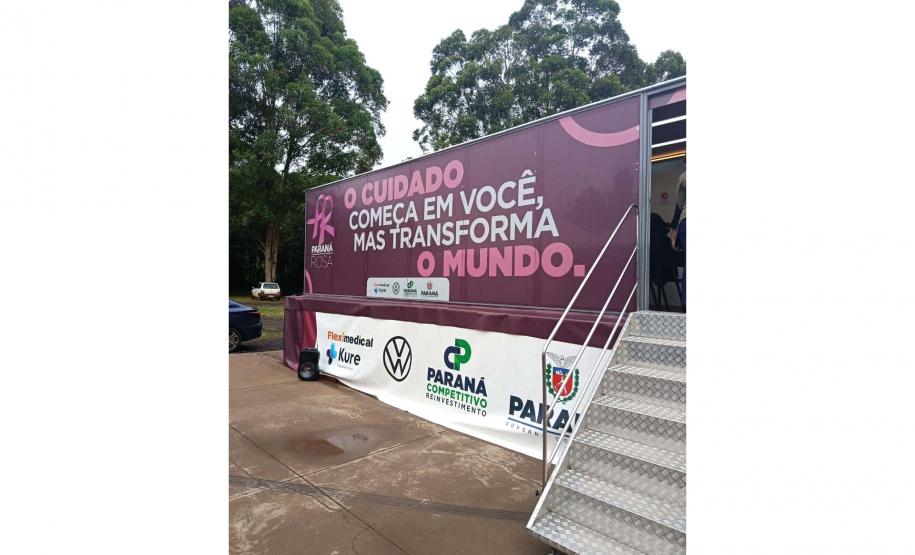 Nova Laranjeiras: Carreta Saúde da Mulher leva atendimento à maior terra indígena do Paraná