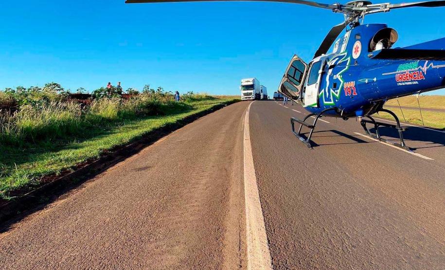 Referência nacional, serviço aeromédico do Paraná garante assistência em todas as regiões