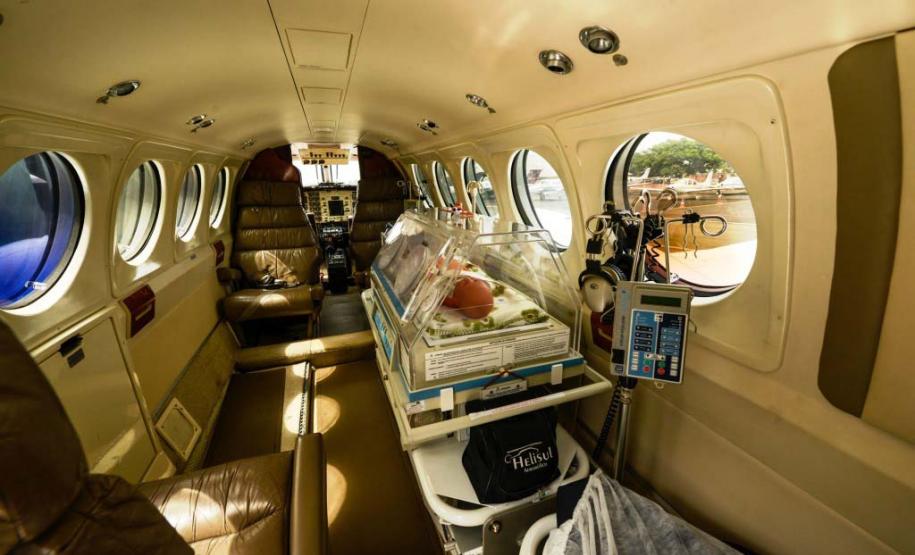 Referência nacional, serviço aeromédico do Paraná garante assistência em todas as regiões