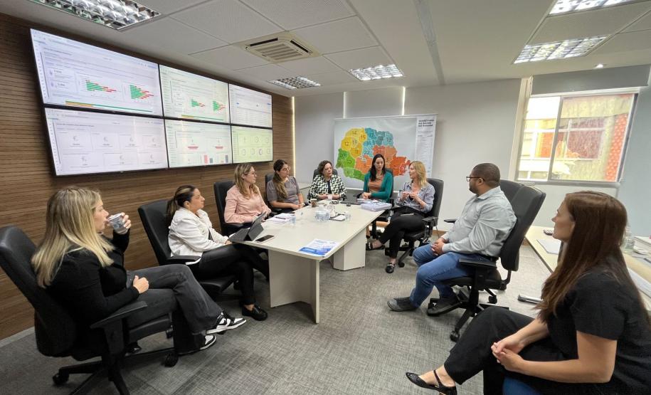 Reunião sobre os resultados da 1ª Oficina Estadual para a implementação do projeto de Federalização da Rede Nacional de Dados em Saúde (RNDS).