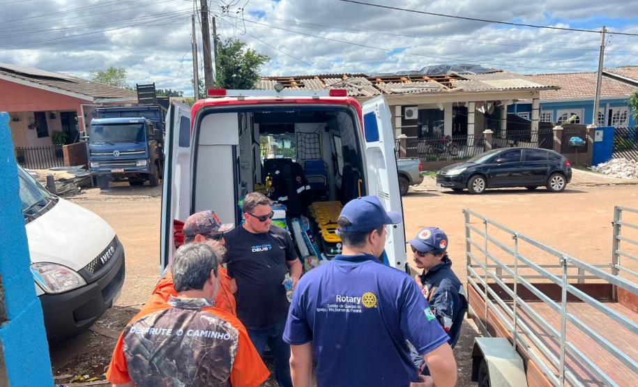 Agilidade do Samu e apoio de 50 socorristas foram fundamentais para os atendimentos das vítimas do tornado