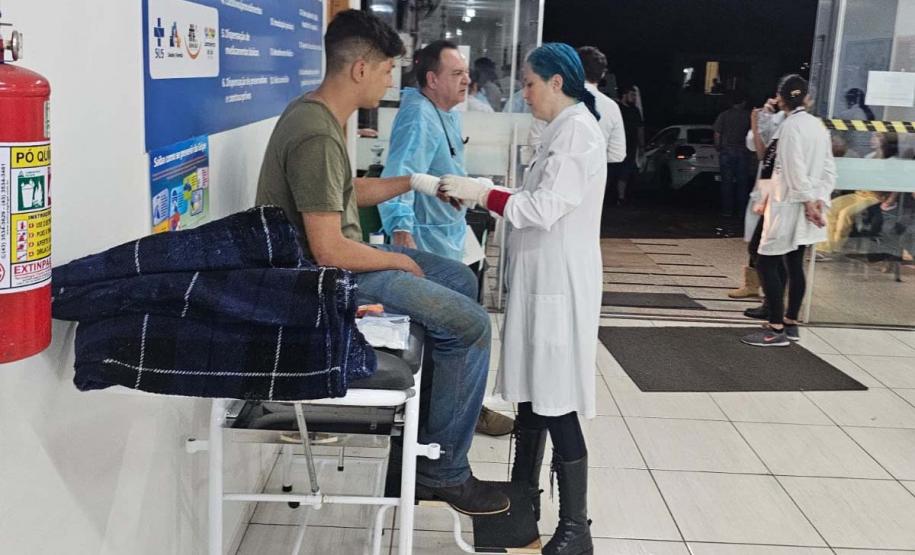 400 profissionais de saúde foram mobilizados para atender vítimas do tornado em Rio Bonito do Iguaçu