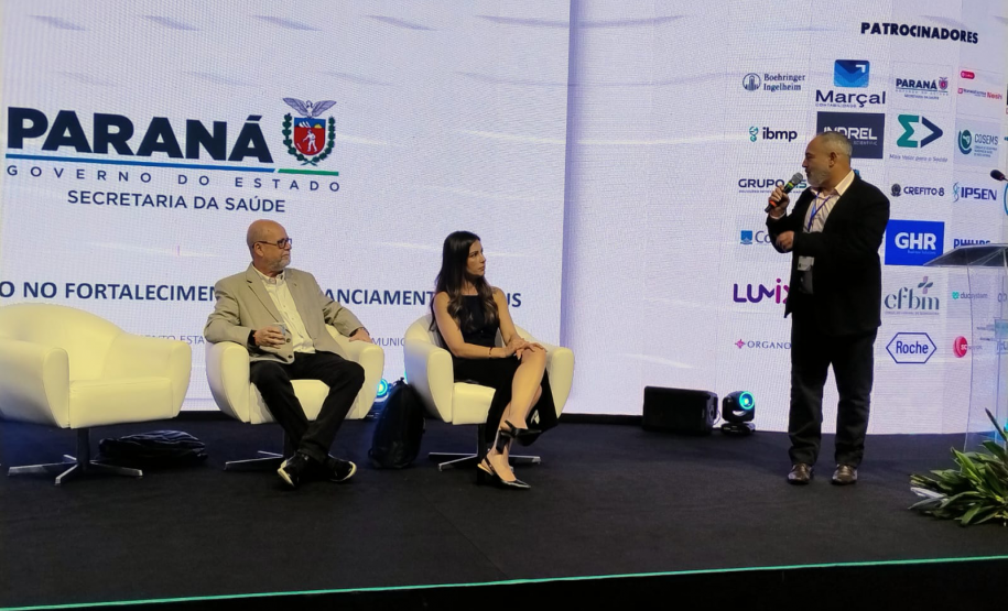 Debate sobre investimentos em saúde abre o 3º dia do 37º Congresso do CONSEMS/PR em Foz do Iguaçu