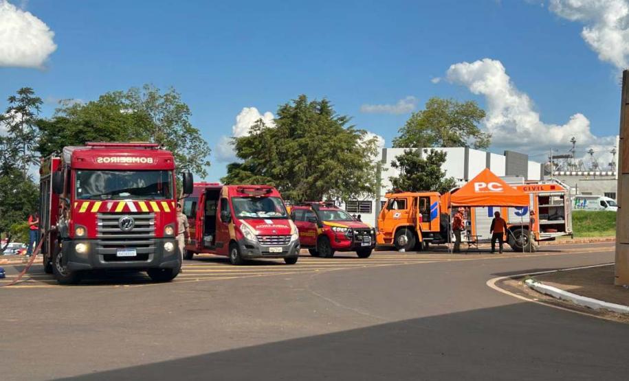 Mais de 500 participantes: Mauá da Serra é palco de treinamento para grandes emergências