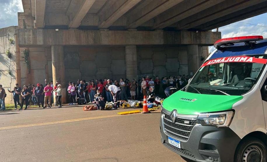 Mais de 500 participantes: Mauá da Serra é palco de treinamento para grandes emergências