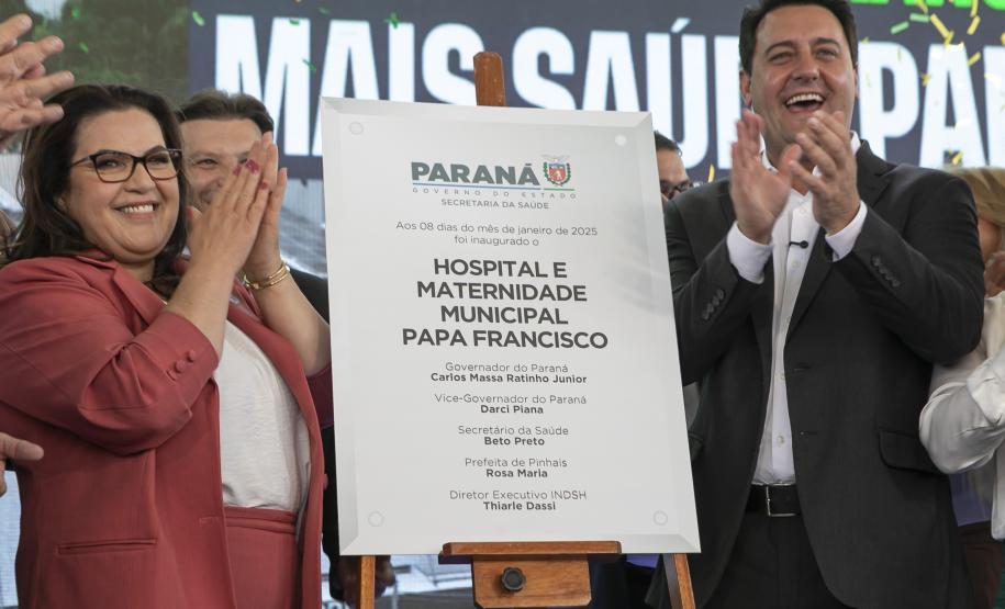 Com apoio do Estado, Pinhais ganha hospital e maternidade com 90 leitos 100% SUS