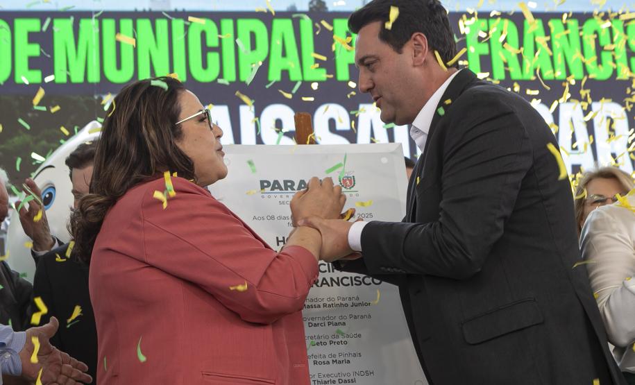 Com apoio do Estado, Pinhais ganha hospital e maternidade com 90 leitos 100% SUS