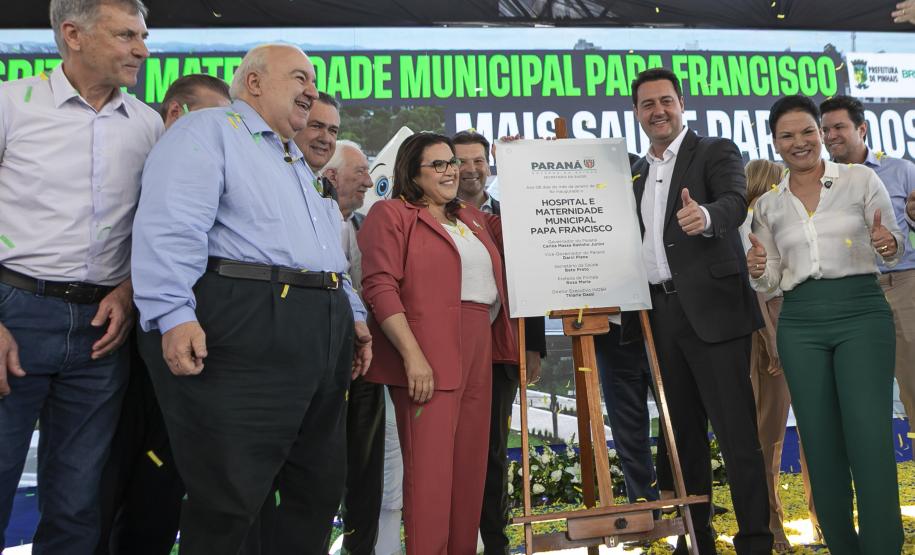 Com apoio do Estado, Pinhais ganha hospital e maternidade com 90 leitos 100% SUS