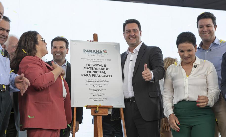 Com apoio do Estado, Pinhais ganha hospital e maternidade com 90 leitos 100% SUS