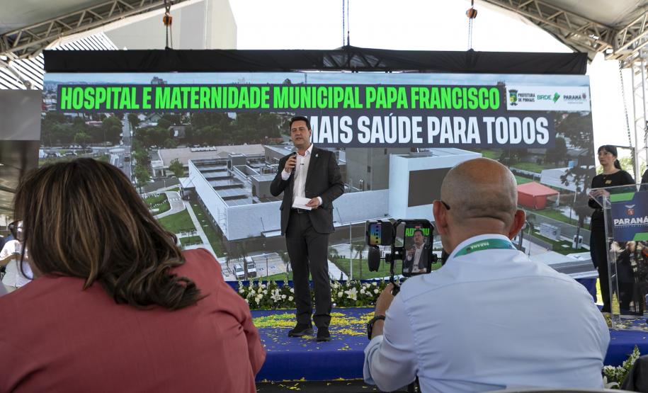 Com apoio do Estado, Pinhais ganha hospital e maternidade com 90 leitos 100% SUS
