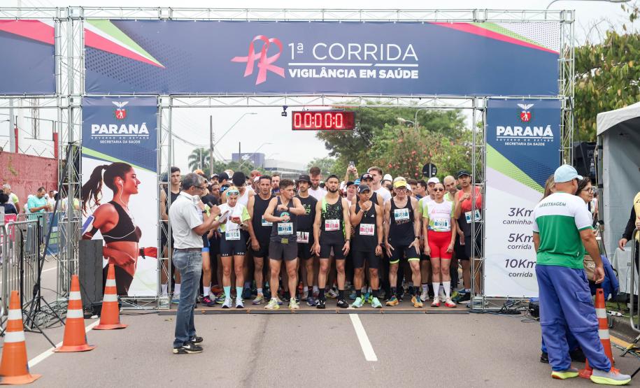 Corrida da Vigilância em Saúde é um sucesso e encerra ações do Paraná Rosa 2025