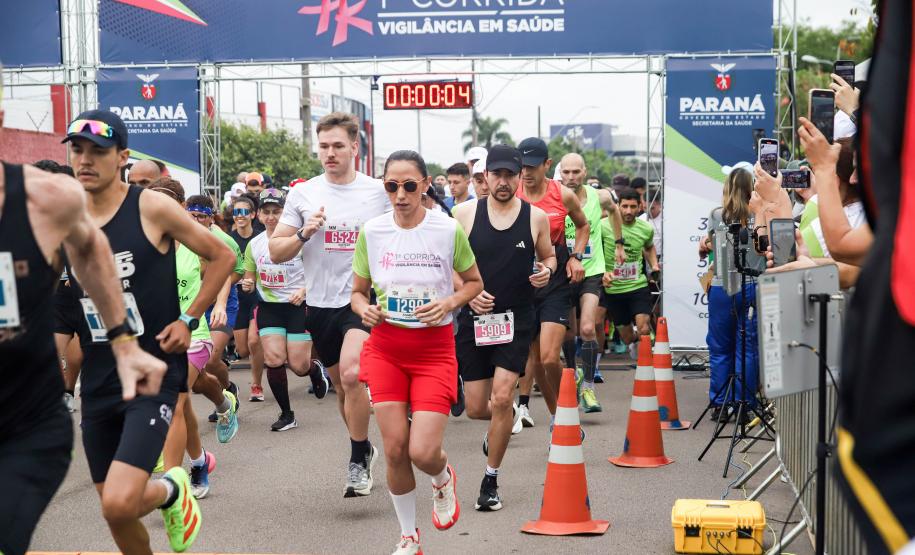 Corrida da Vigilância em Saúde é um sucesso e encerra ações do Paraná Rosa 2025