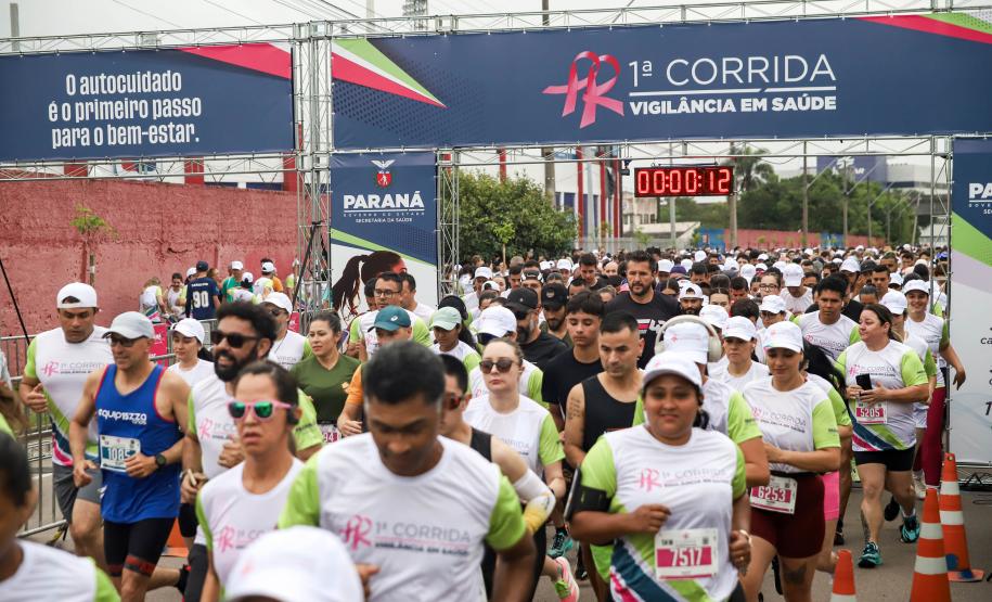 Corrida da Vigilância em Saúde é um sucesso e encerra ações do Paraná Rosa 2025
