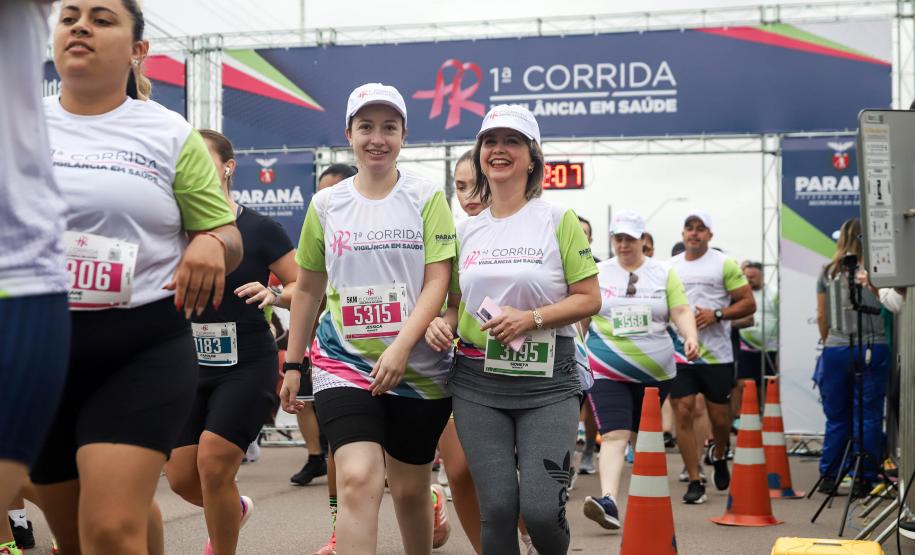 Corrida da Vigilância em Saúde é um sucesso e encerra ações do Paraná Rosa 2025