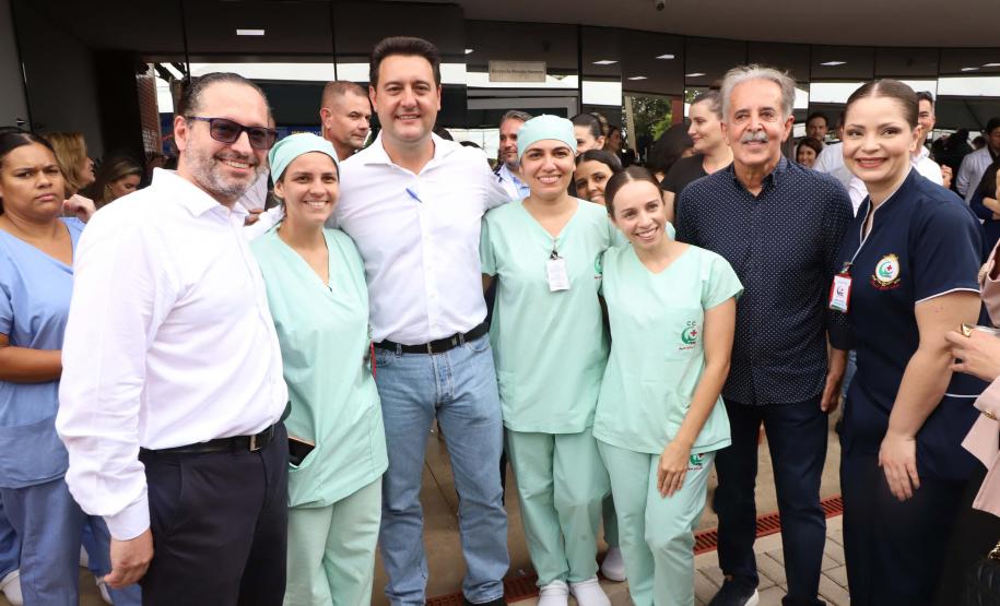 Com inauguração e anúncio de mais R$ 40 milhões, Hospital Cemil vai dobrar atendimentos em Umuarama