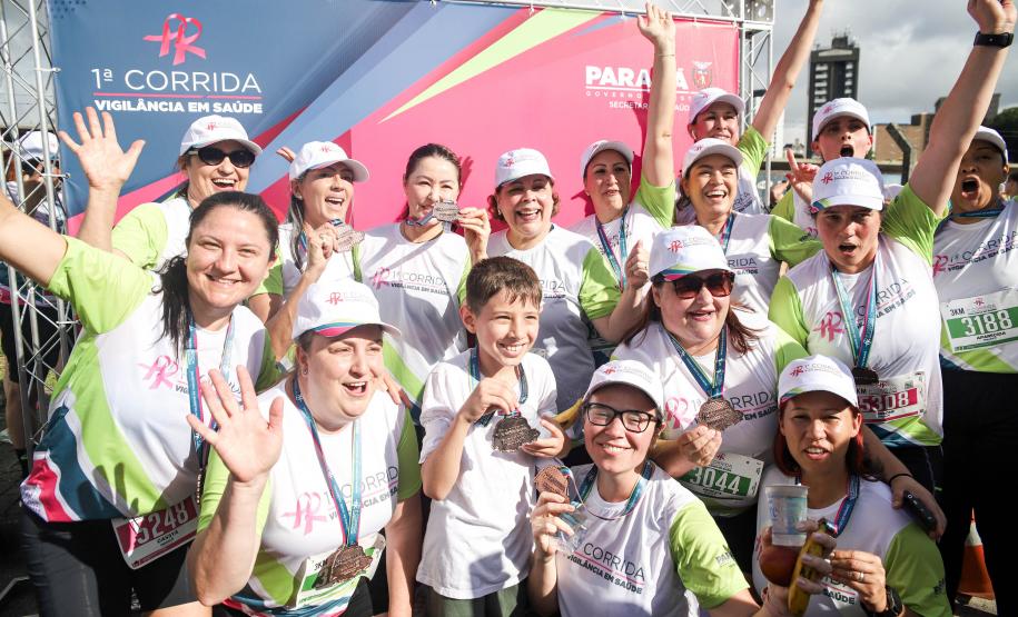 Corrida da Vigilância em Saúde é um sucesso e encerra ações do Paraná Rosa 2025