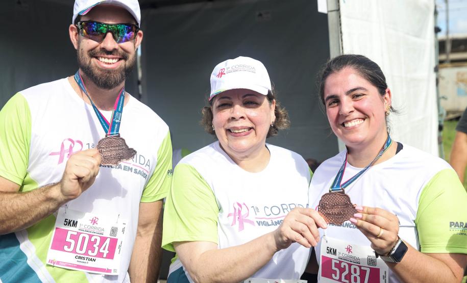 Corrida da Vigilância em Saúde é um sucesso e encerra ações do Paraná Rosa 2025