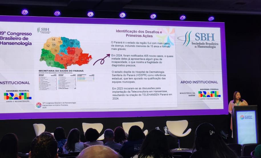 Saúde participa do 19º Congresso Brasileiro de Hansenologia