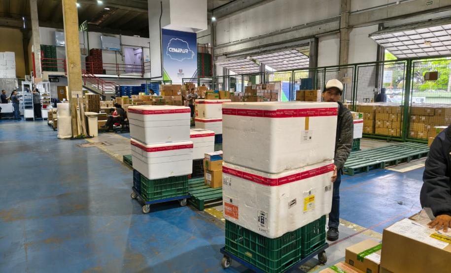 Paraná inicia a distribuição da vacina contra o Vírus Sincicial Respiratório para o Interior