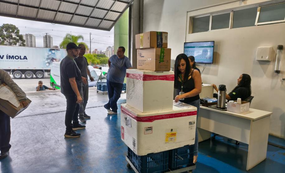 Paraná inicia a distribuição da vacina contra o Vírus Sincicial Respiratório para o Interior