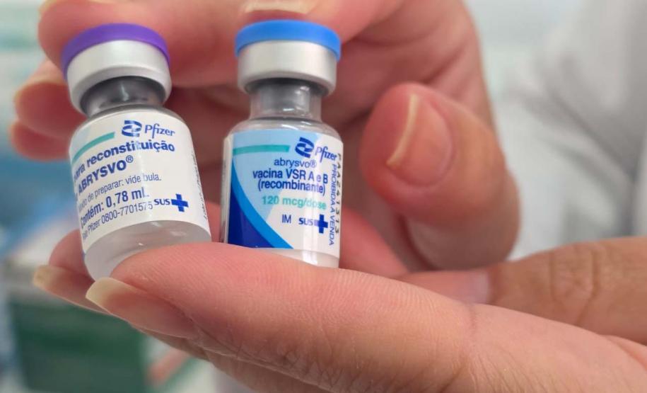 Paraná inicia vacinação contra Vírus Sincicial Respiratório 48 horas após receber doses