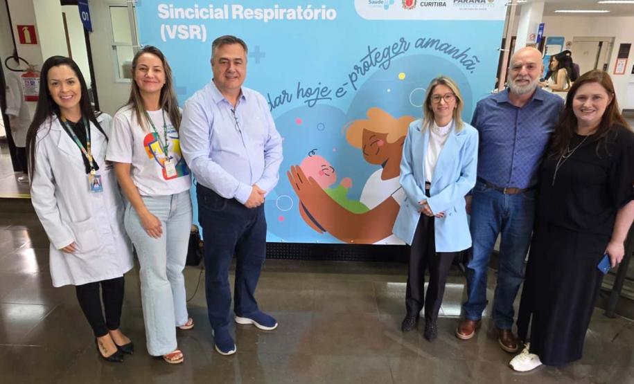 Paraná inicia vacinação contra Vírus Sincicial Respiratório 48 horas após receber doses