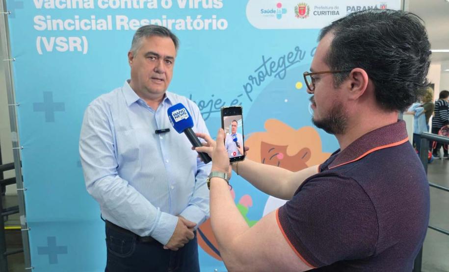 Paraná inicia vacinação contra Vírus Sincicial Respiratório 48 horas após receber doses