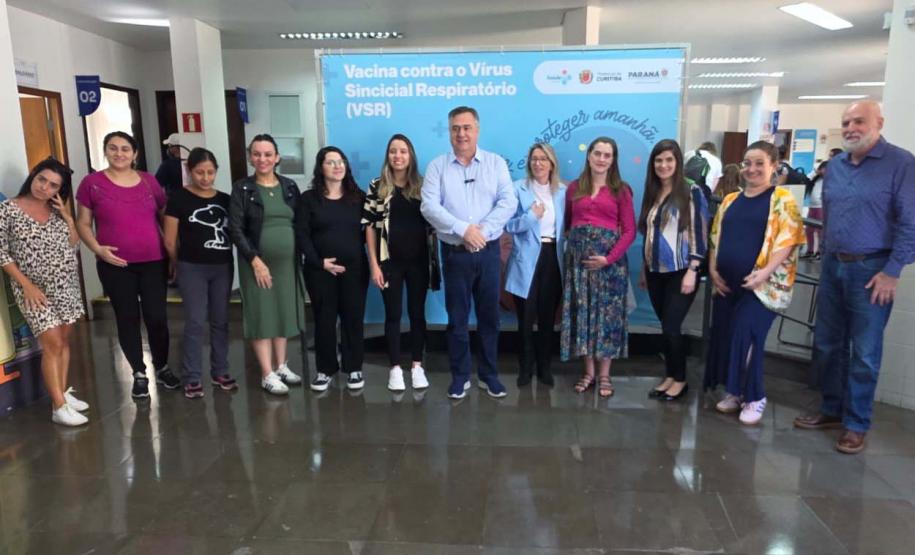 Paraná inicia vacinação contra Vírus Sincicial Respiratório 48 horas após receber doses
