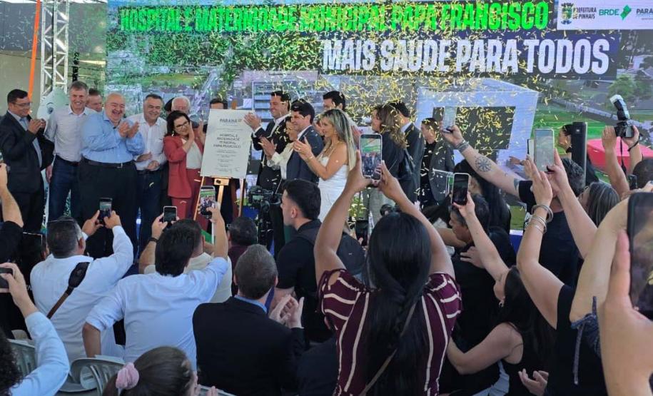 Com apoio do Estado, Pinhais ganha hospital e maternidade com 90 leitos 100% SUS