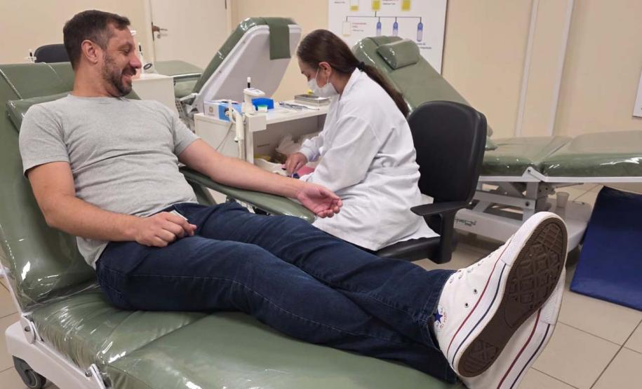 Hemepar alerta para aumento de acidentes e queda de doações de sangue no fim de ano