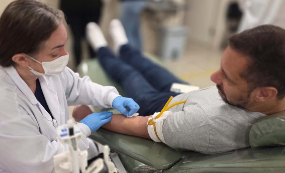 Hemepar alerta para aumento de acidentes e queda de doações de sangue no fim de ano