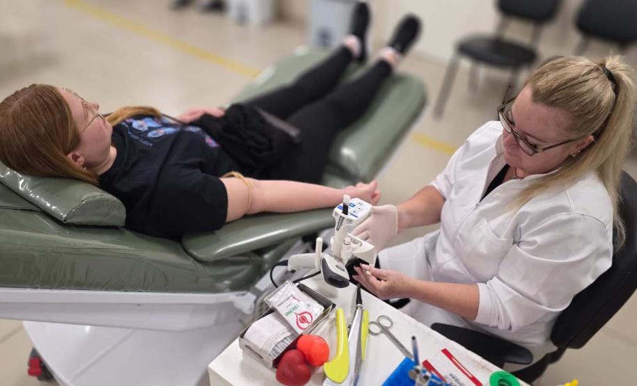 Hemepar alerta para aumento de acidentes e queda de doações de sangue no fim de ano
