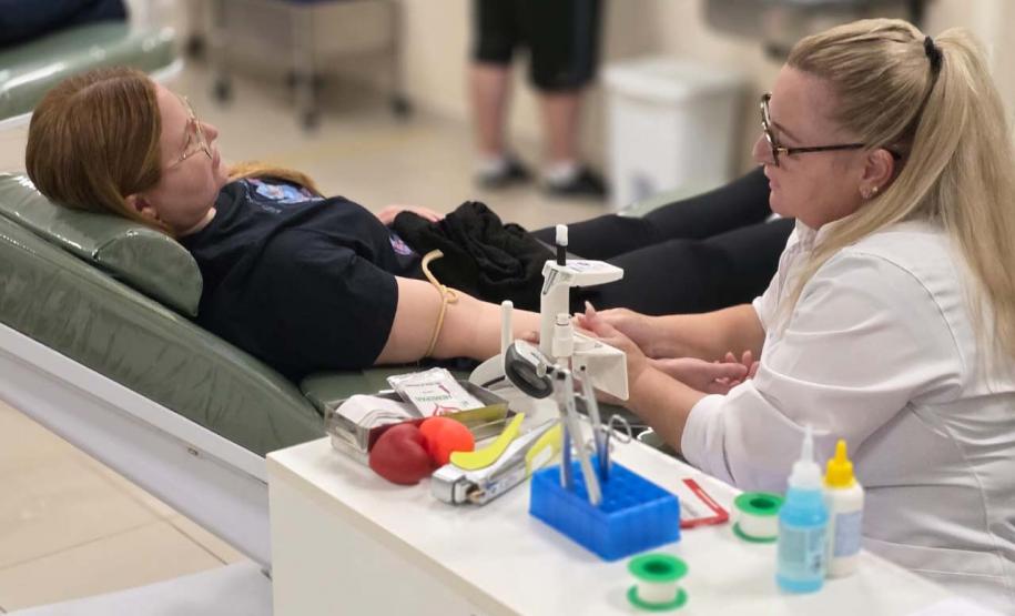 Hemepar alerta para aumento de acidentes e queda de doações de sangue no fim de ano
