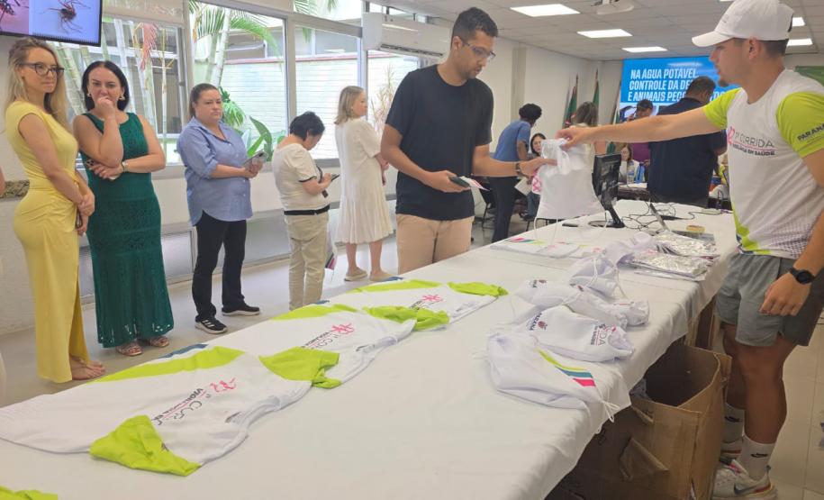 Entrega de kits da 1ª Corrida de Vigilância em Saúde acontece nesta sexta e sábado