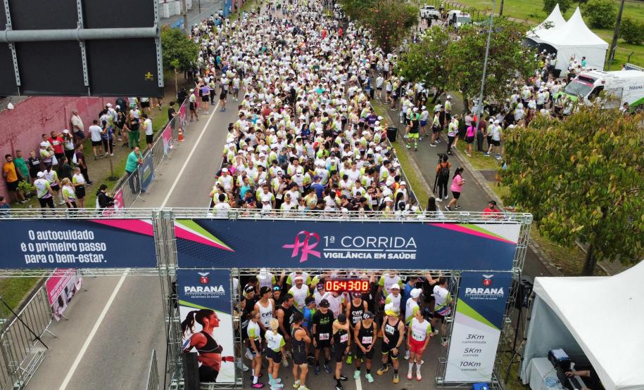 Corrida da Vigilância em Saúde é um sucesso e encerra ações do Paraná Rosa 2025