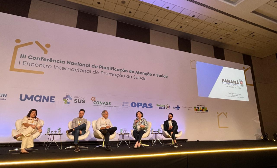 Paraná é destaque na III Conferência Nacional da Planificação da Atenção à Saúde